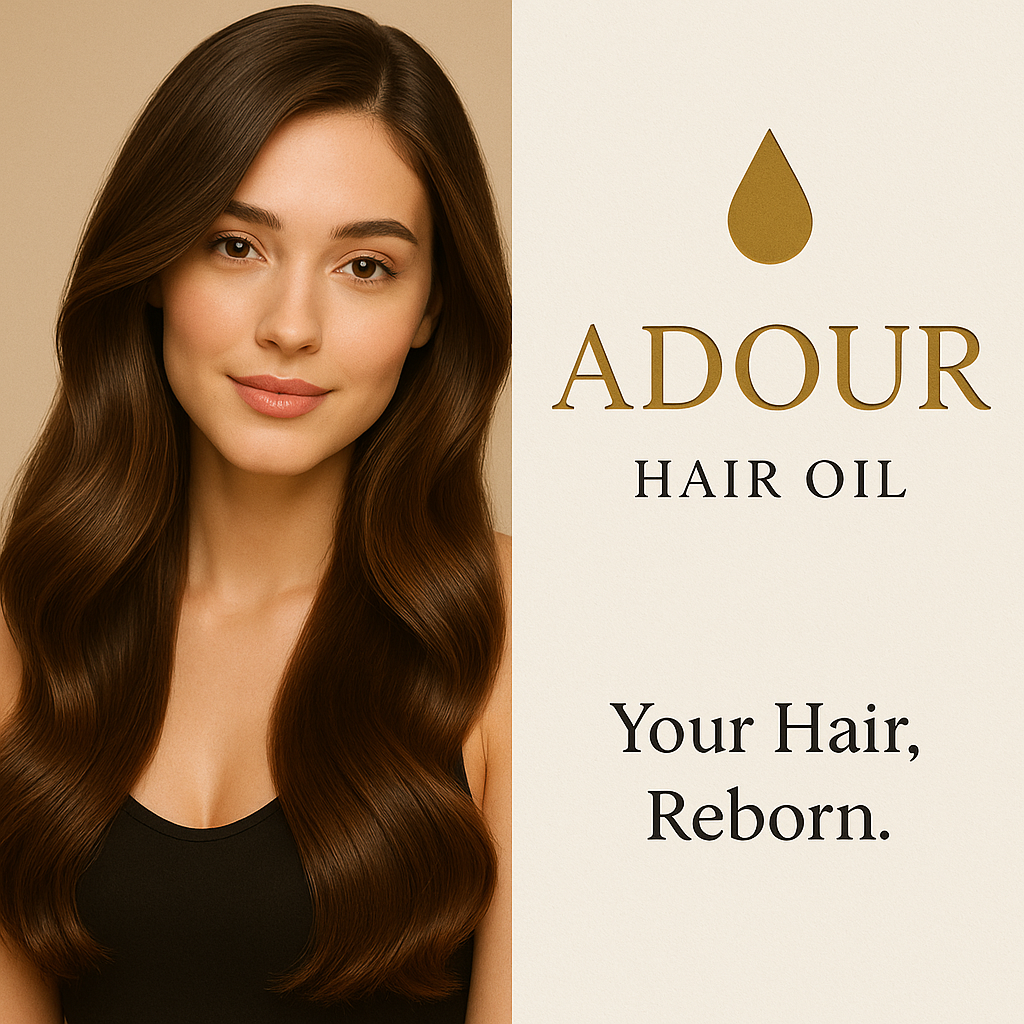 Adour Hair Oil – Stronger, Smoother, Dandruff-Free Hair