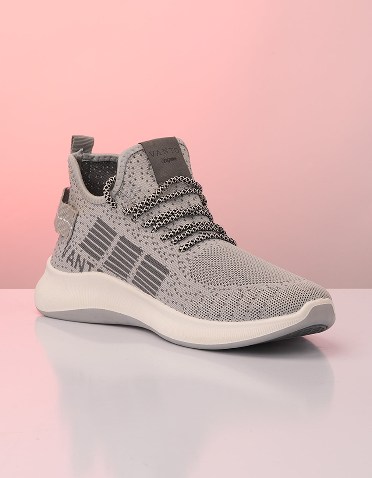 Urban Trek Gray Mesh Sneakers