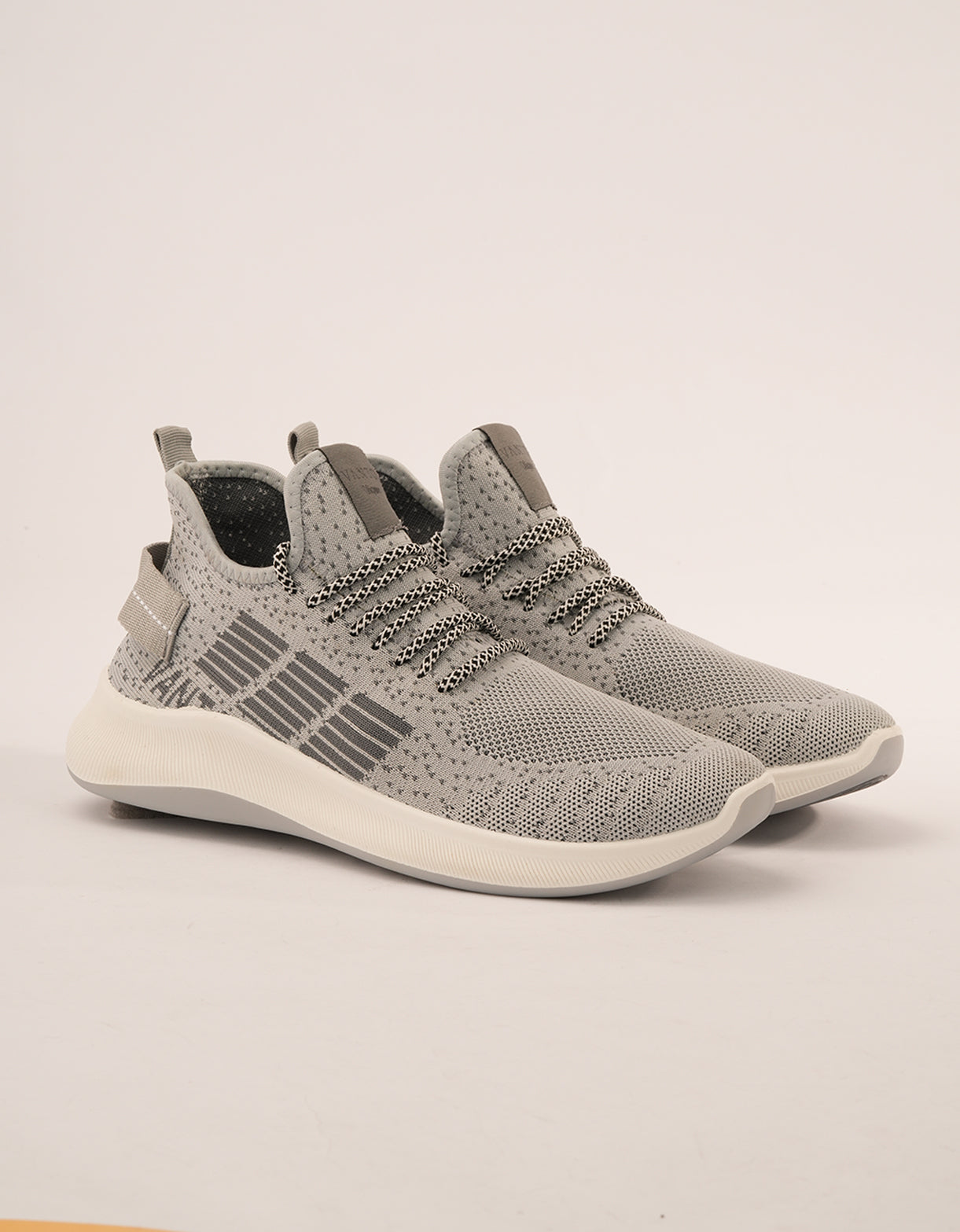 Urban Trek Gray Mesh Sneakers