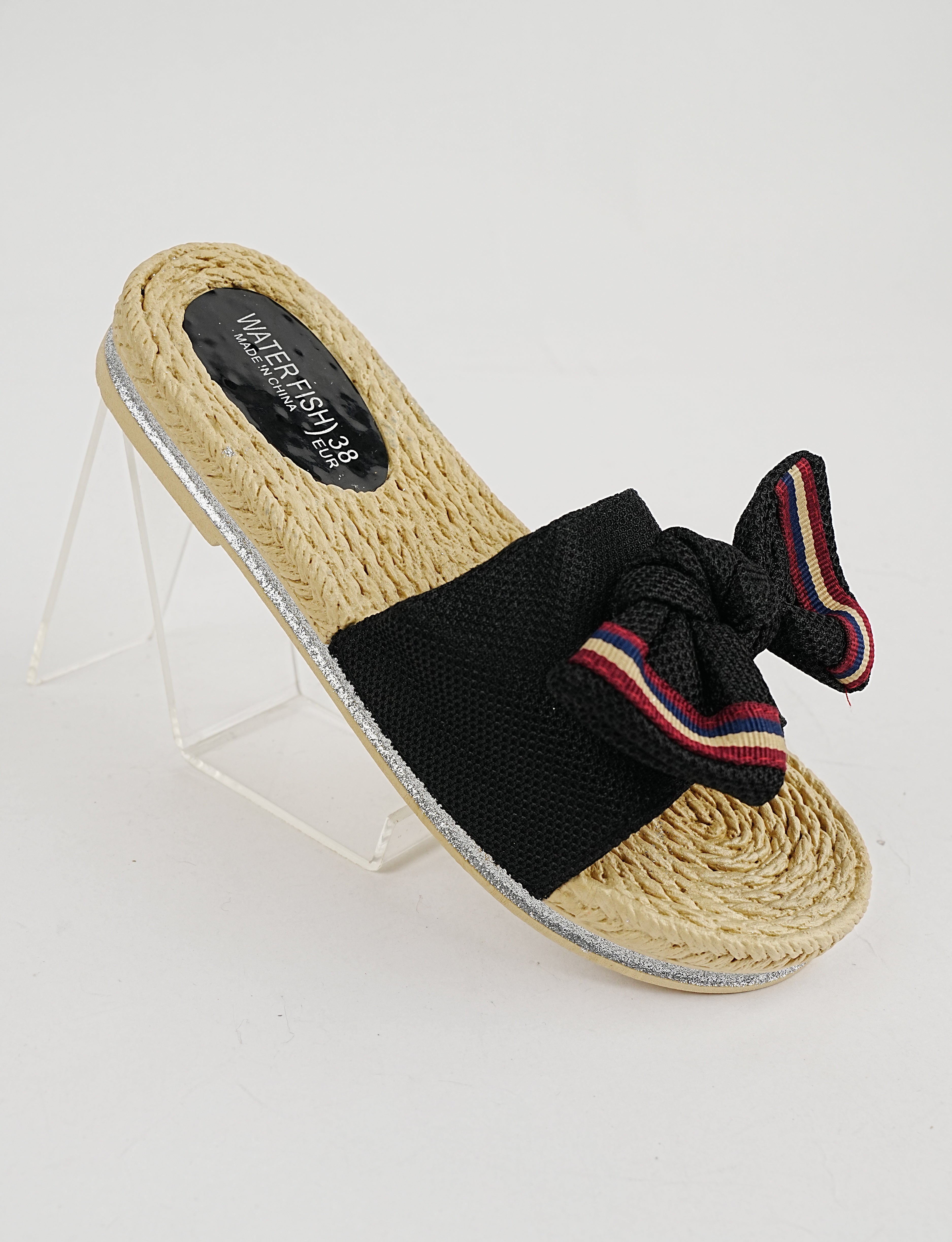 SLIPPER-ST-19012-BLACK