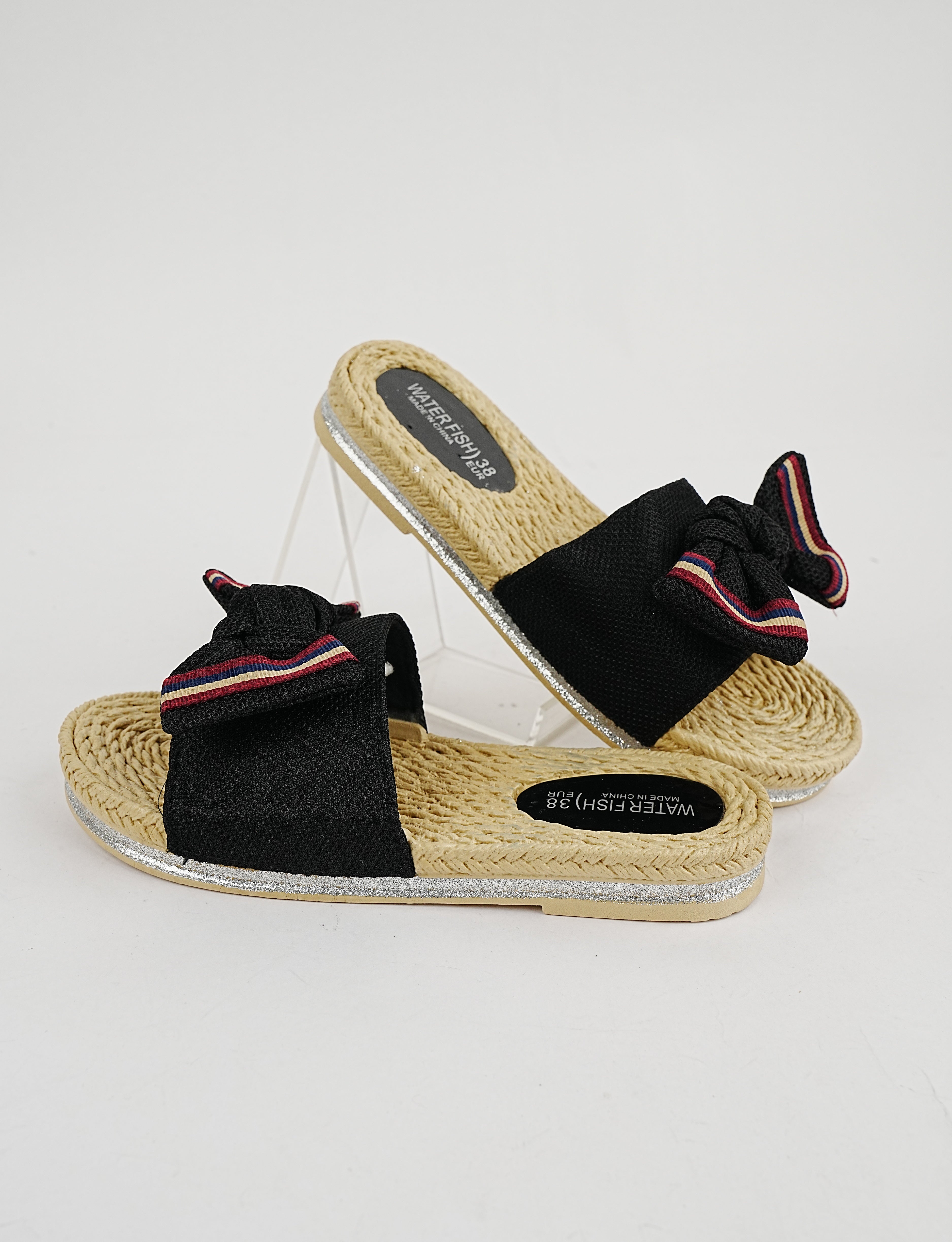 SLIPPER-ST-19012-BLACK