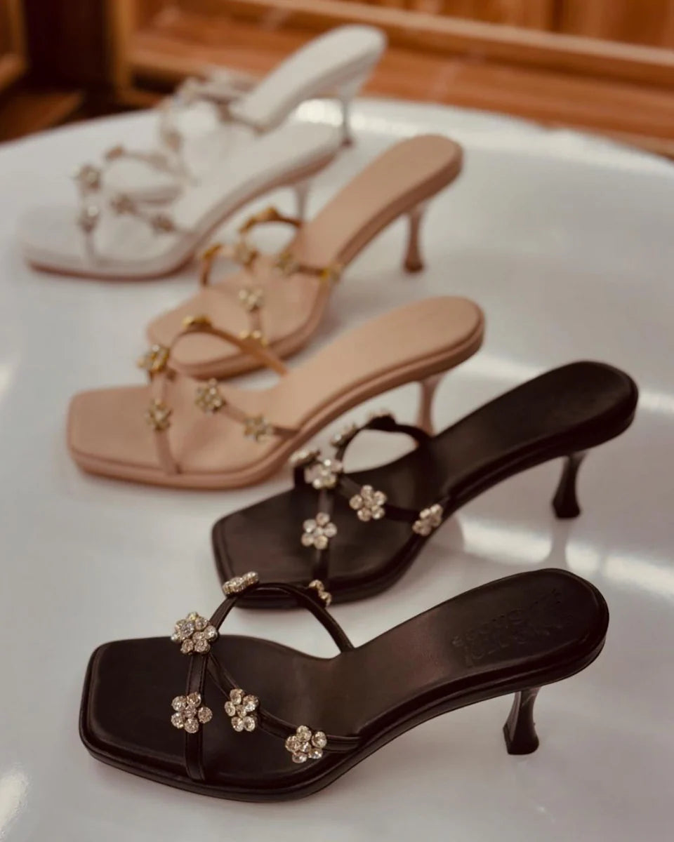 ADOUR 3 INCH HEEL AD087 Peach