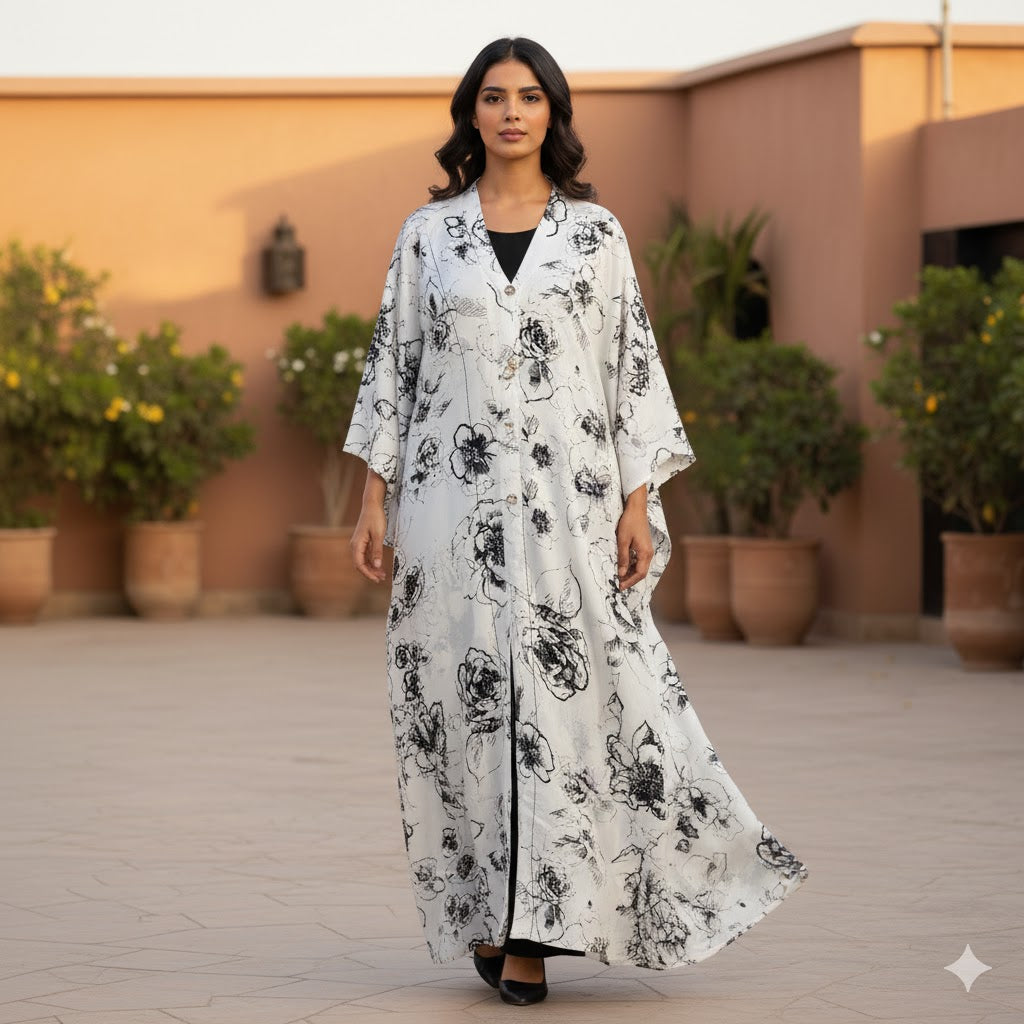 Adour Printed Abaya ART-11