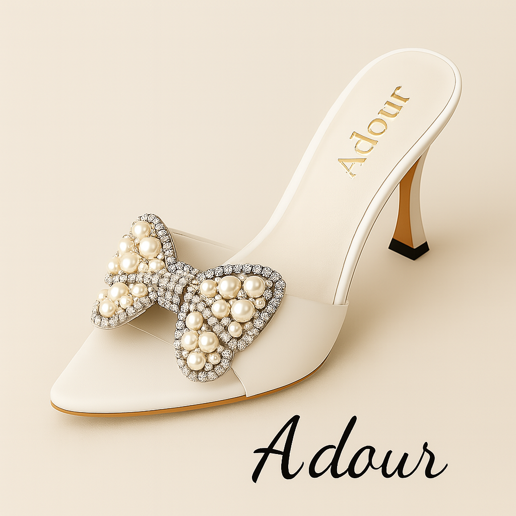 Adour 3 Inch Heels AD5 White