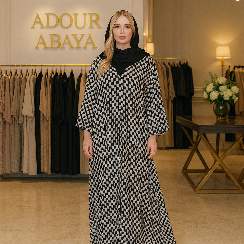 Adour Printed Abaya ART-12