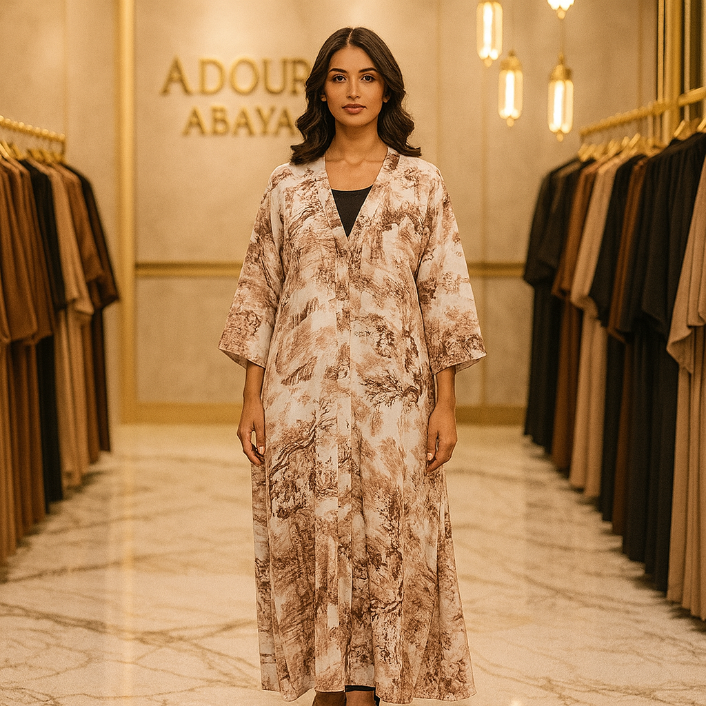 Adour Printed Abaya ART-9