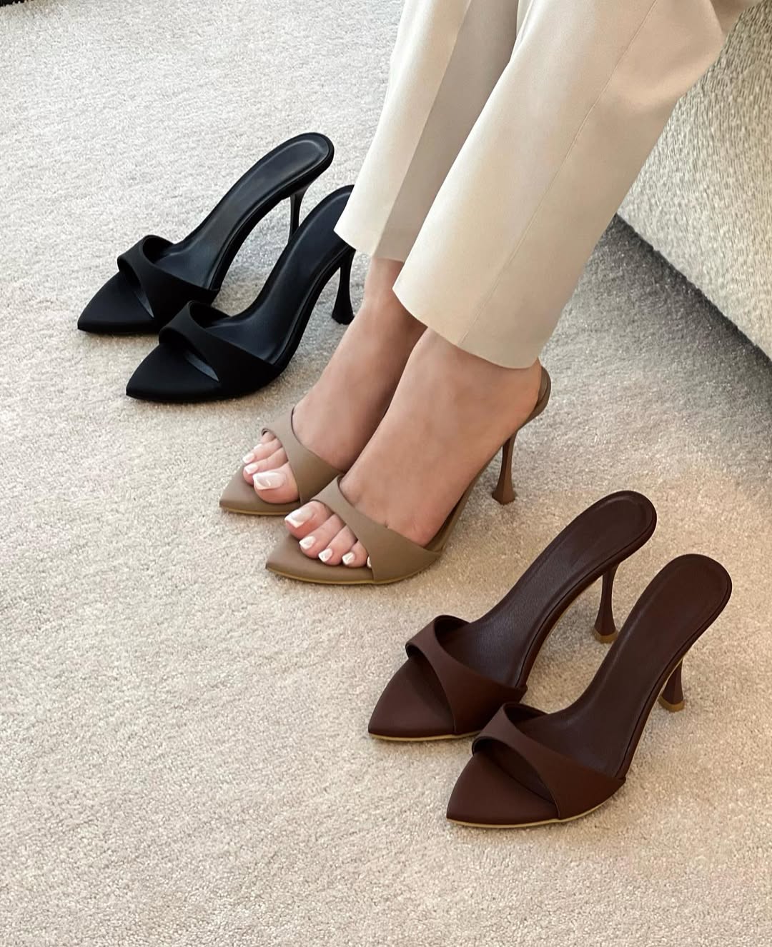 Adour 2 inches heel AD4 Brown