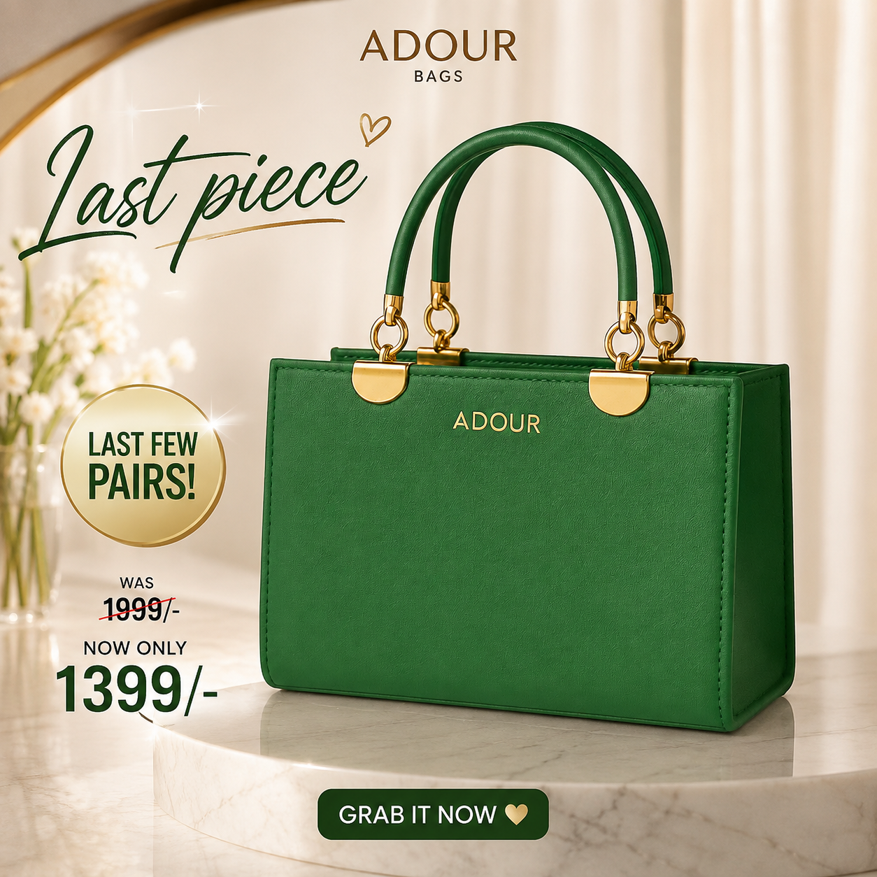 Adour Bags AB109 Green