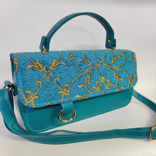 Embroidered Shoulder Bag B125