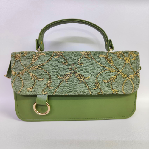 Embroidered Shoulder Bag B125