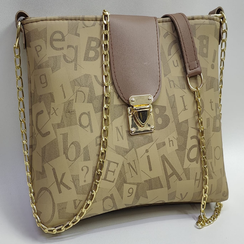 Elegant Chain Handled Shoulder Bag B104