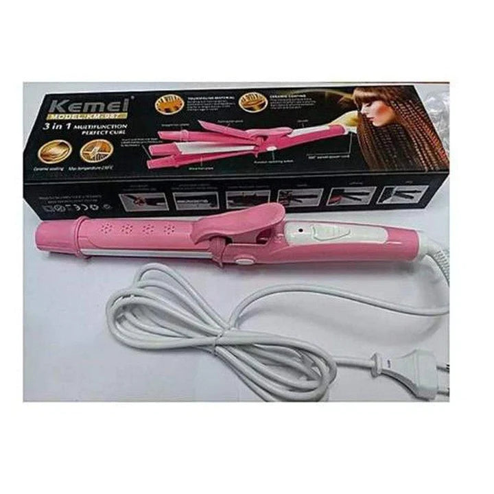 KM-987 3 in 1 Hair Straightener