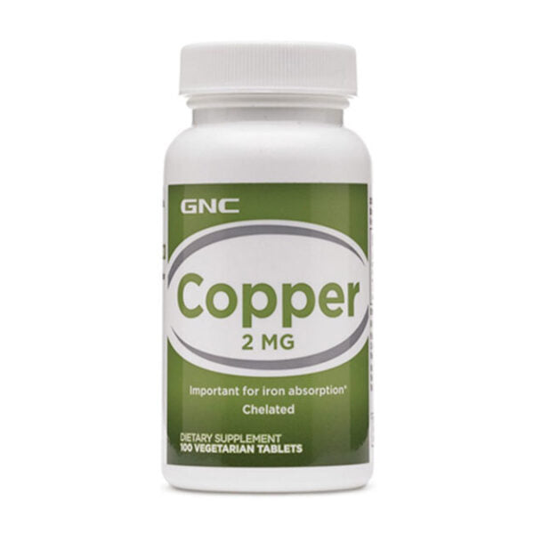 GNC Copper Supplement 2mg 100 Tablet