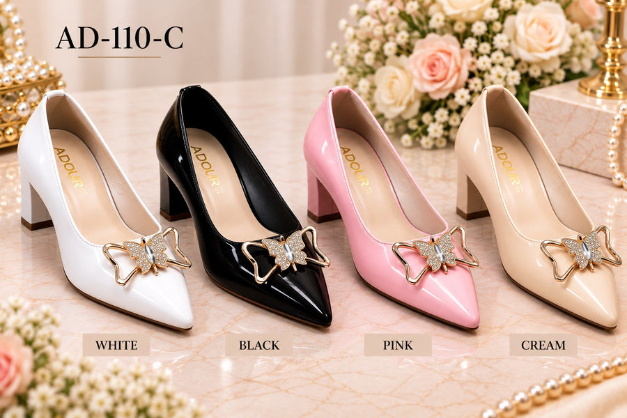 Adour Shoes AD110-C Black