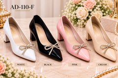 Adour Shoes AD110-F Black