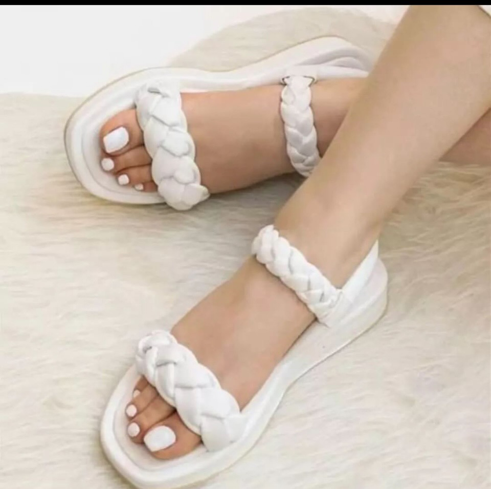 Adour Fancy Sandal AD6 WHITE