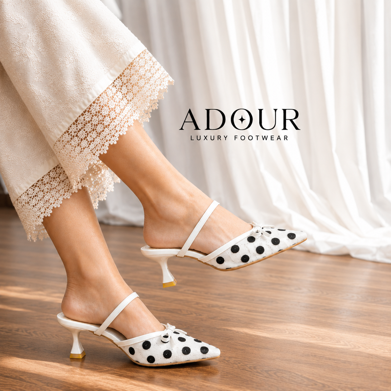 Adour Shoes WS20 White