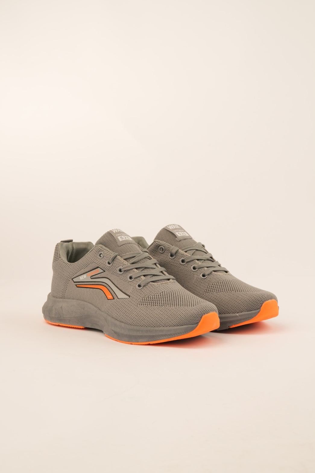 Graphite Gray Sports Sneakers