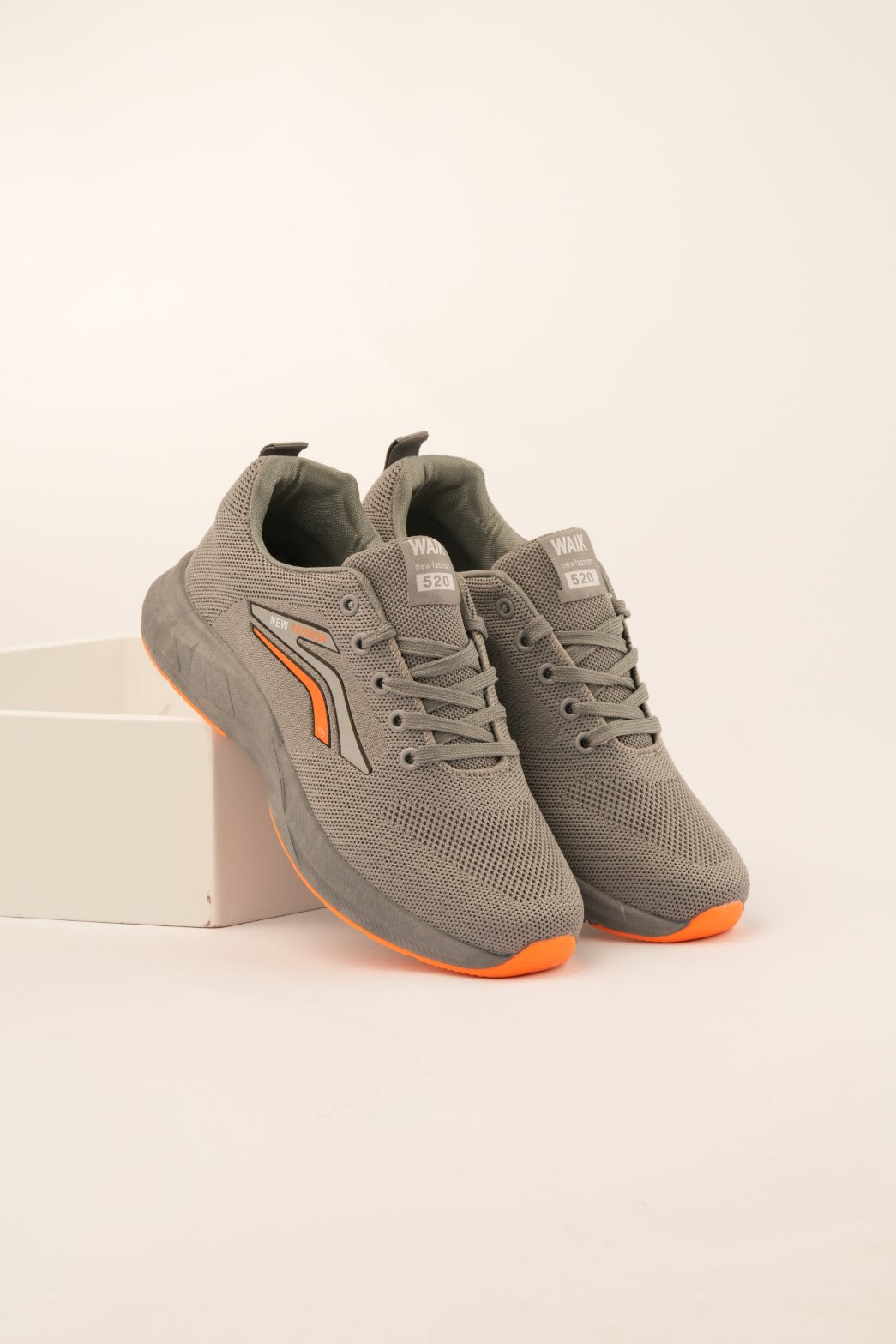 Graphite Gray Sports Sneakers