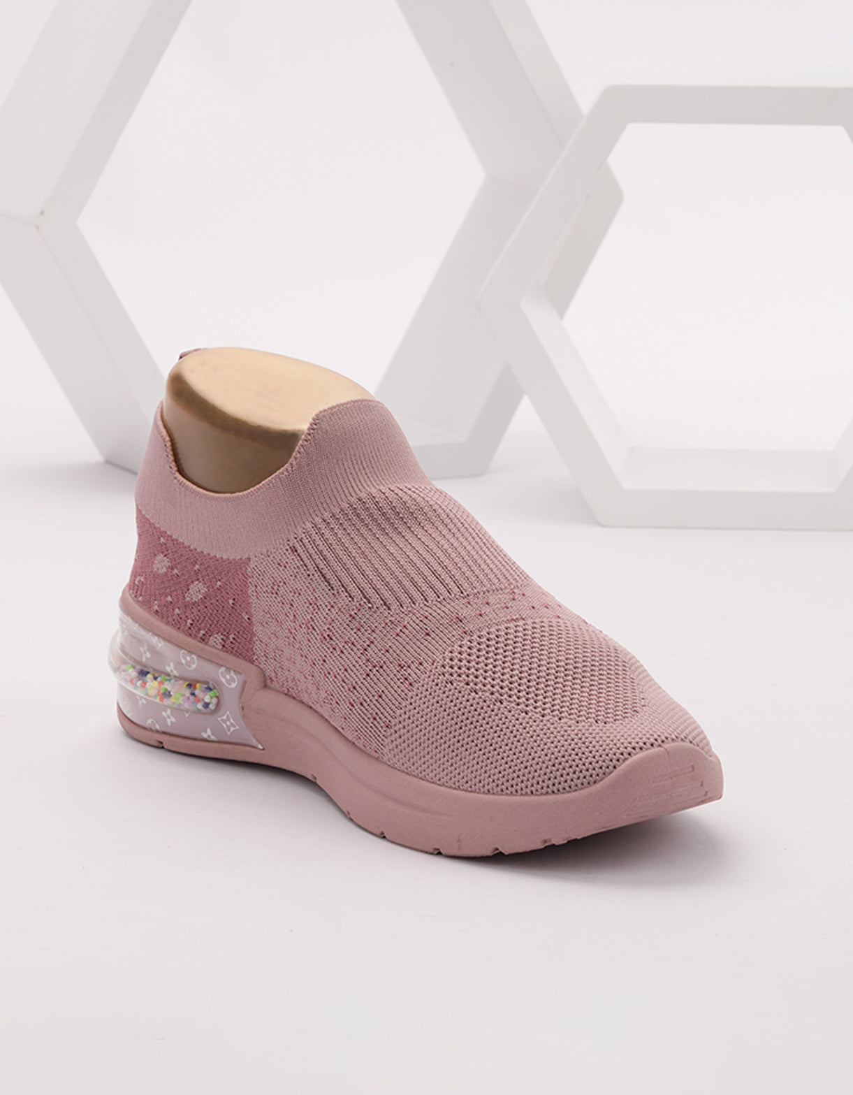 Rosette Glint Slip-On Sneakers