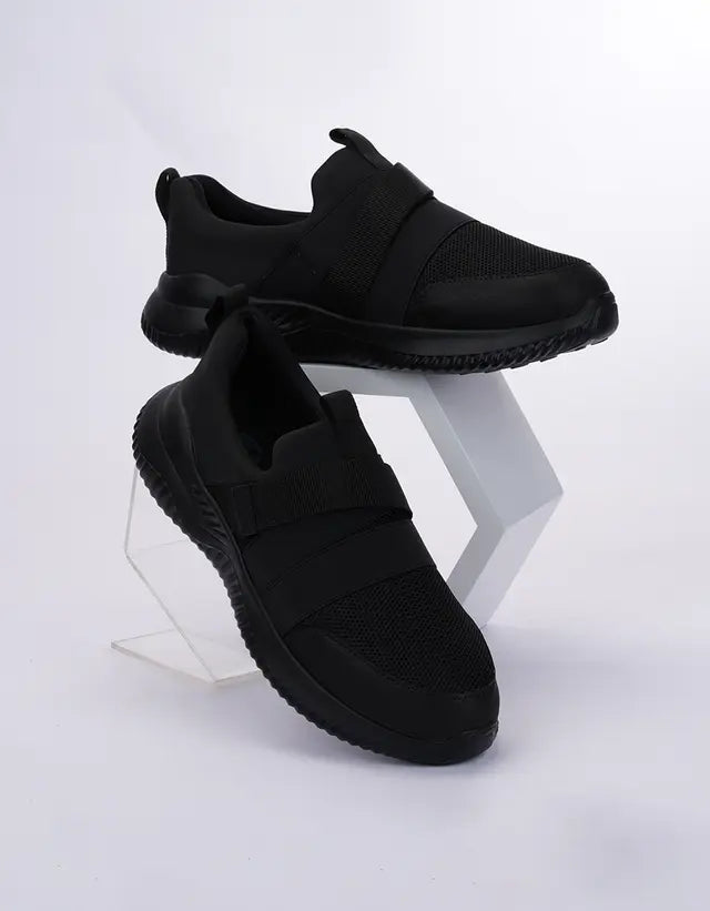 Midnight Glide Slip-On Sneakers