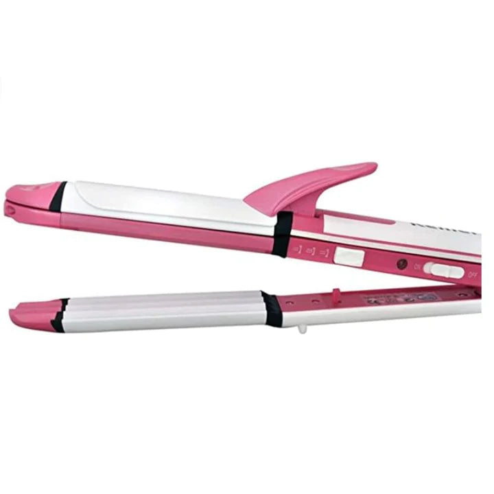 KM-1291 3 in 1 Hair Straightener