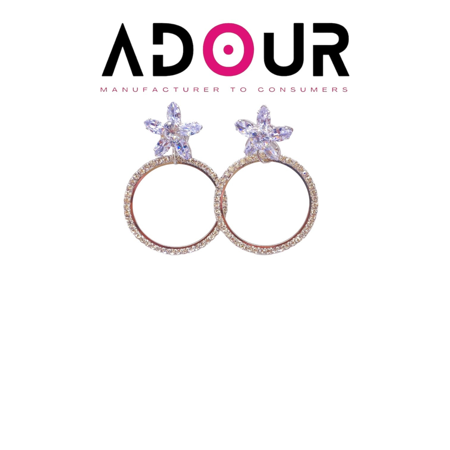 Adour Fancy Ring Style Earrings LG6