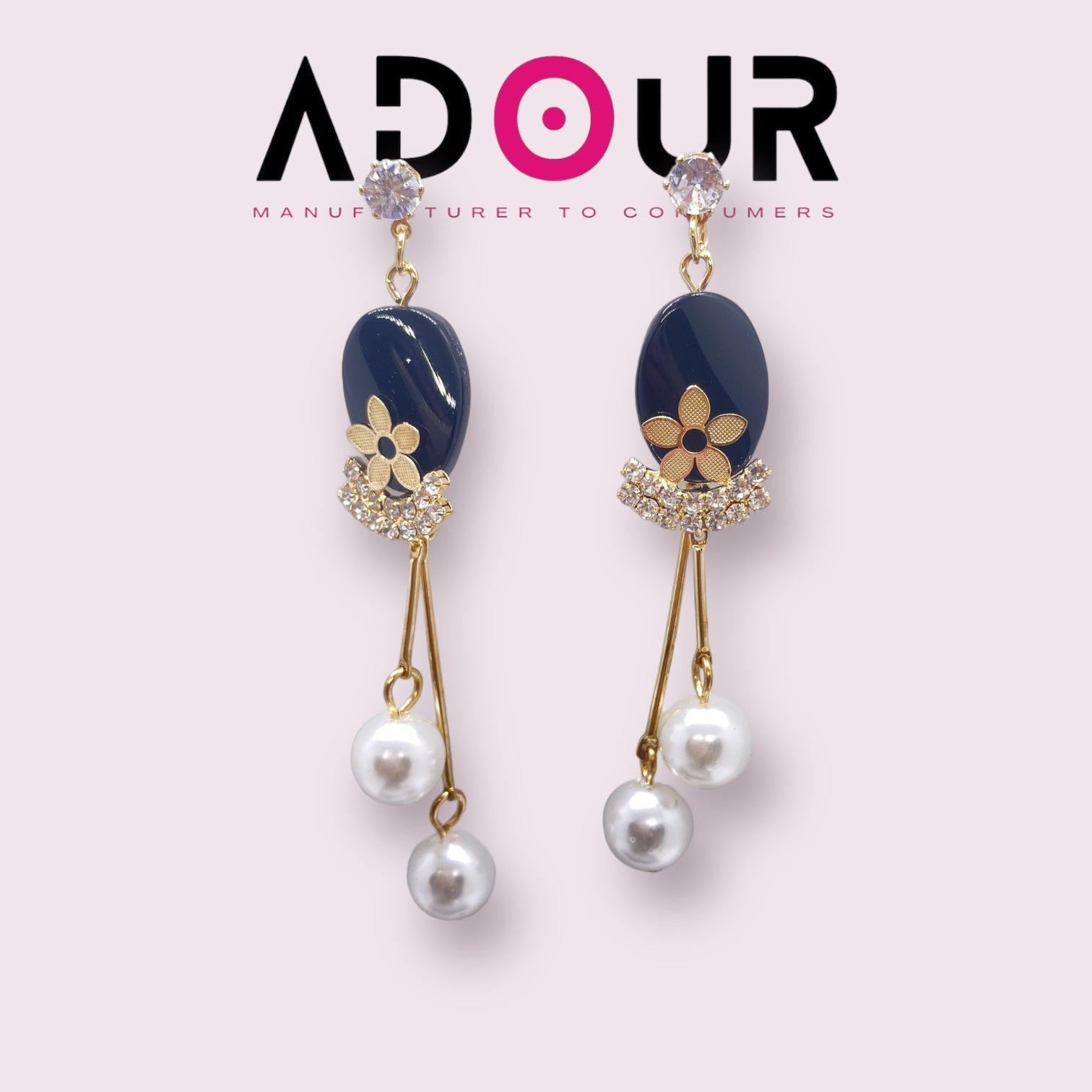 Adour Fancy Crystal Earrings LG10