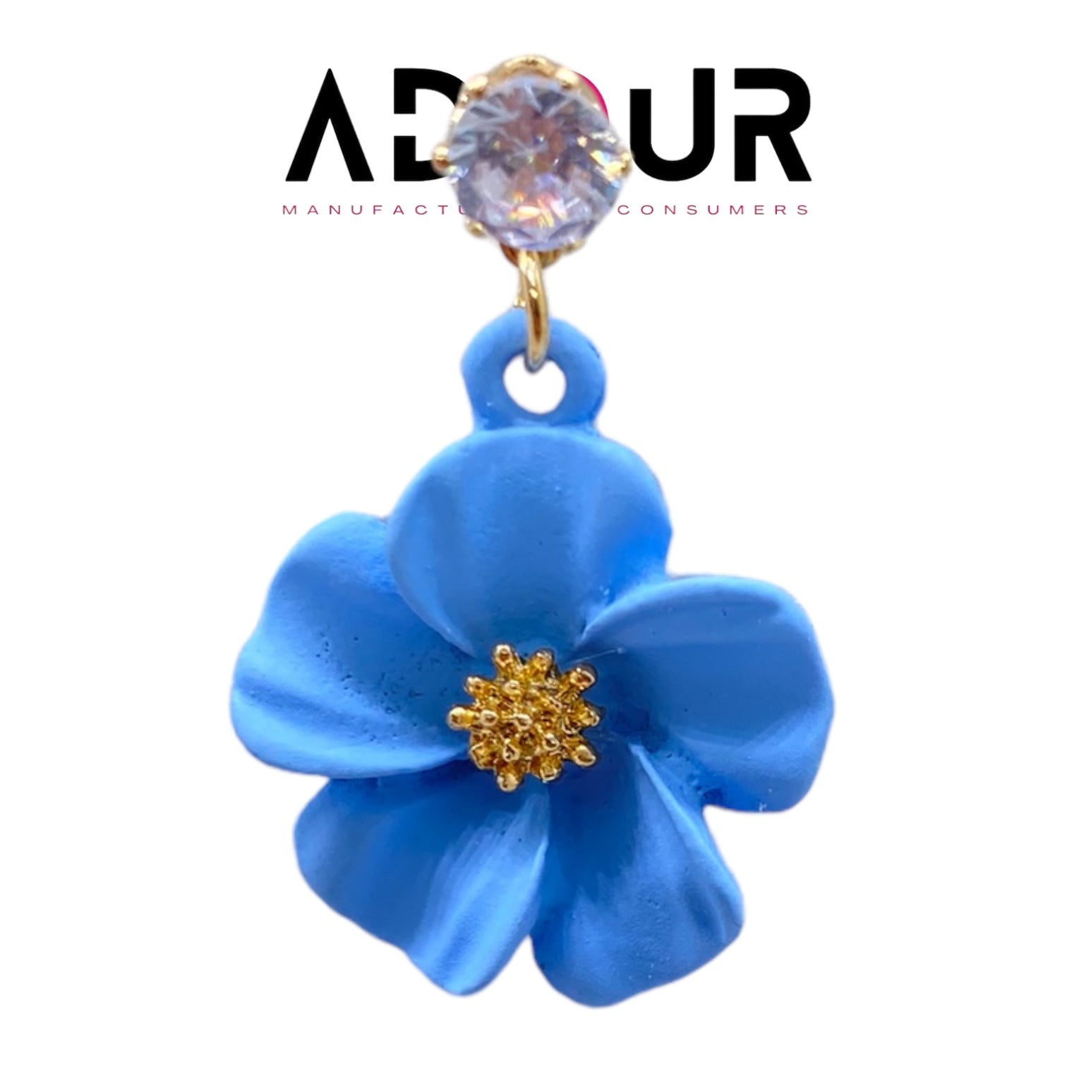 Adour Flower Earrings LG 11