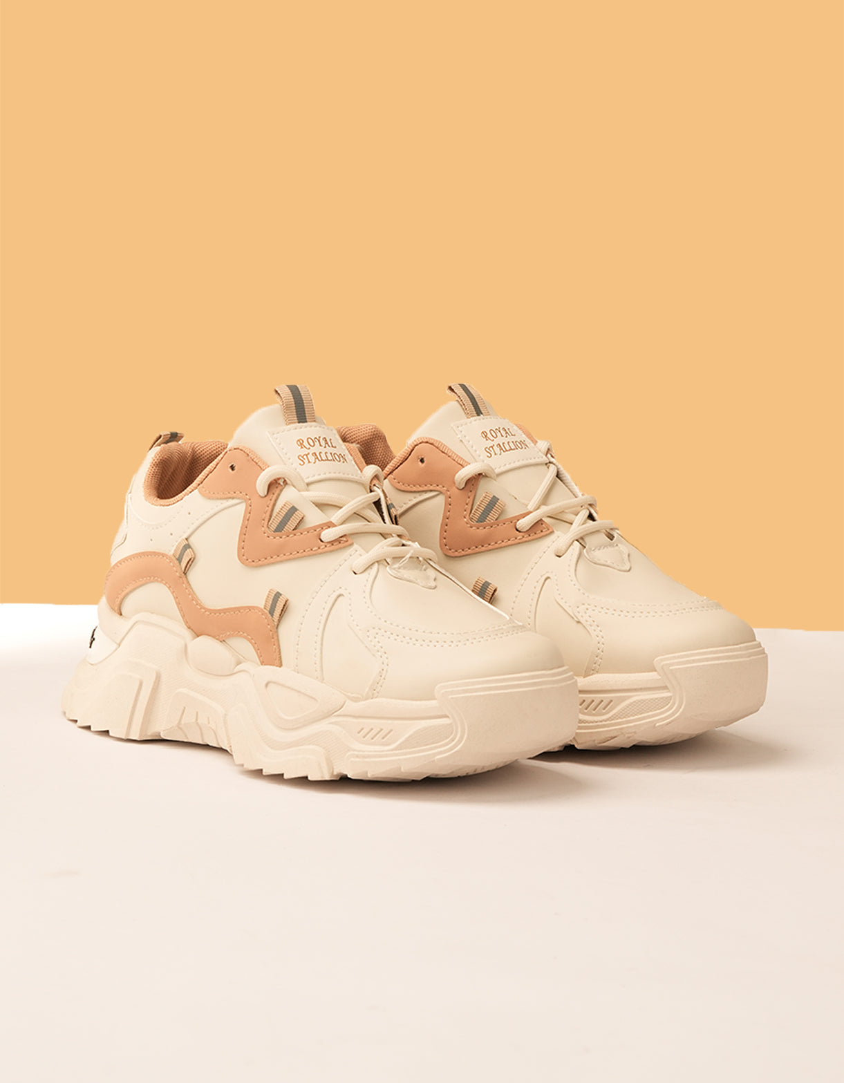 Sandy Dunes Minimalist Sneakers