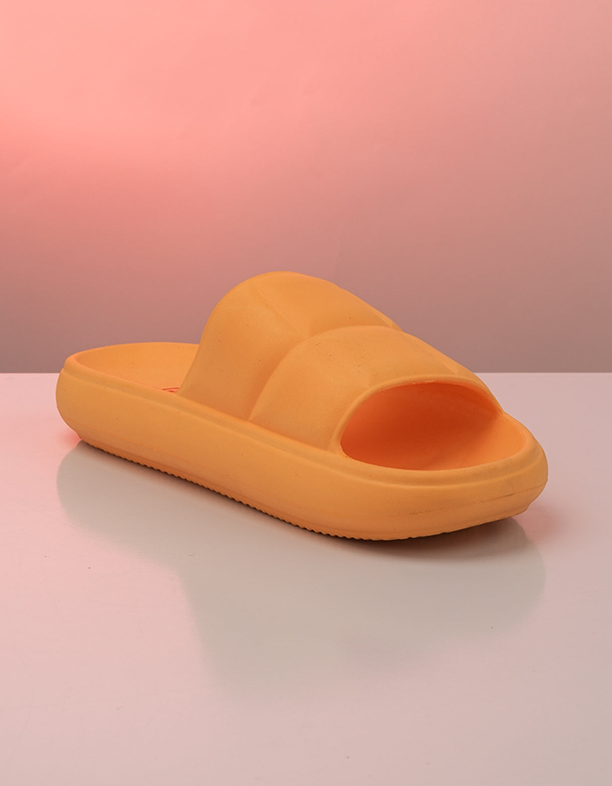 Sunny Stride Yellow Slide Sandal