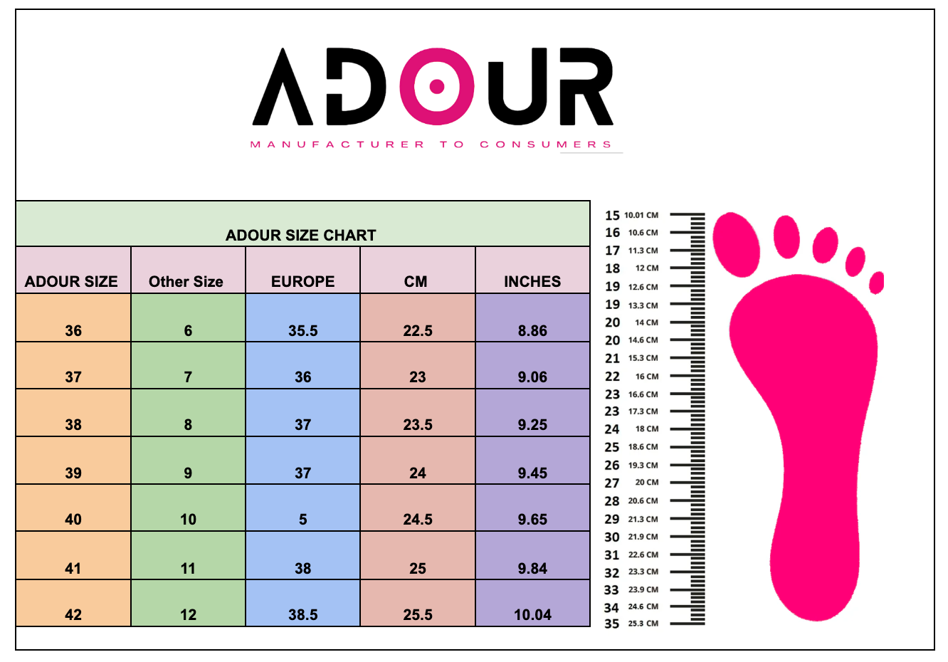 Adour Heel AD18