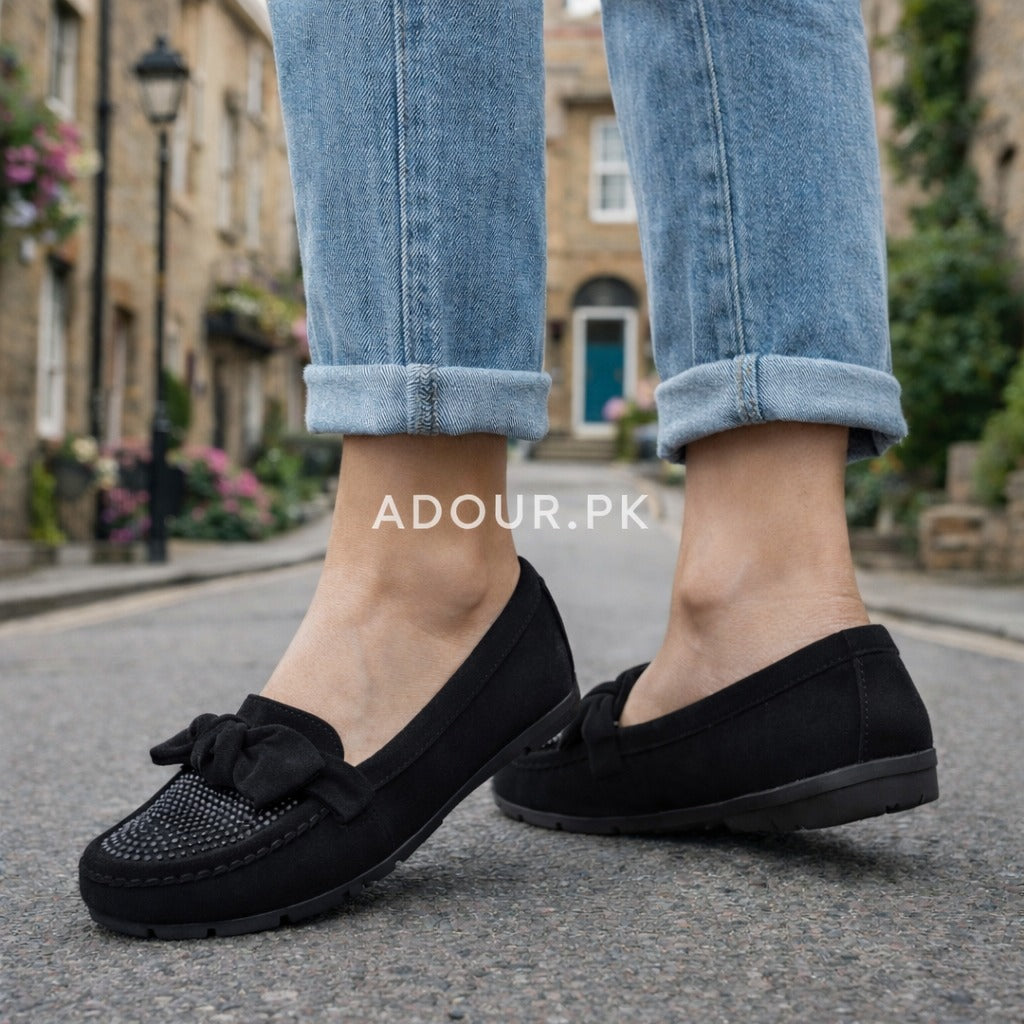 Adour Shoes AD52 Black