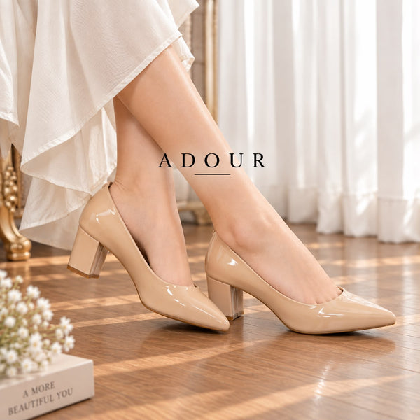Adour Shoes AD110 Beige