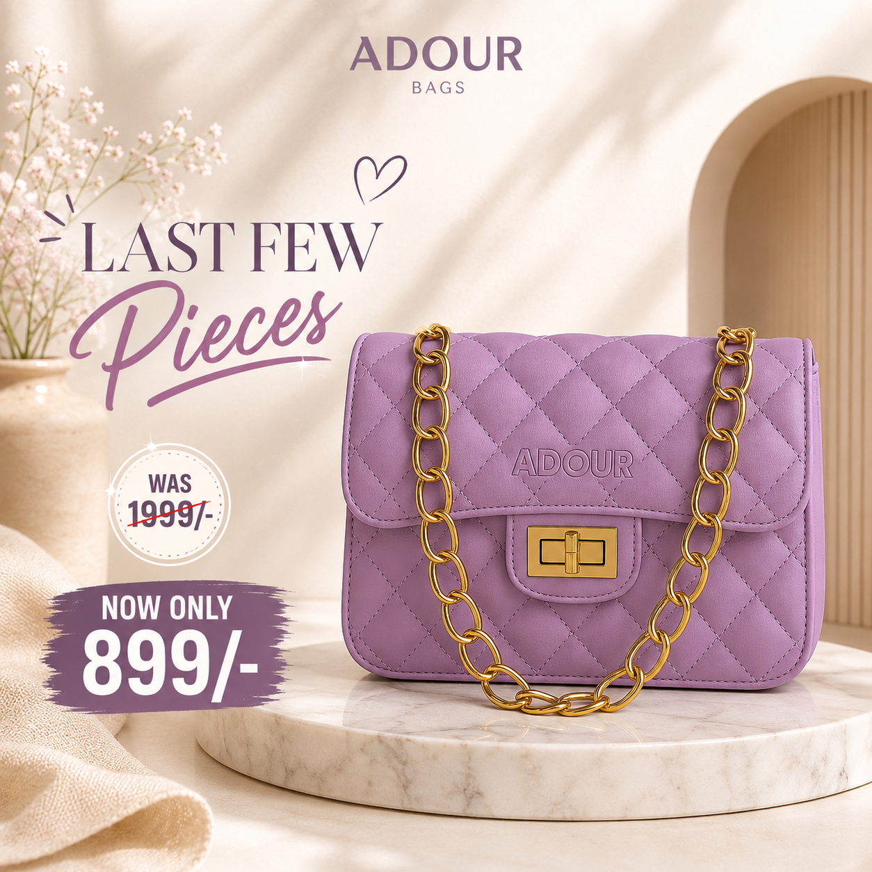 Adour Bags AB3 Purple
