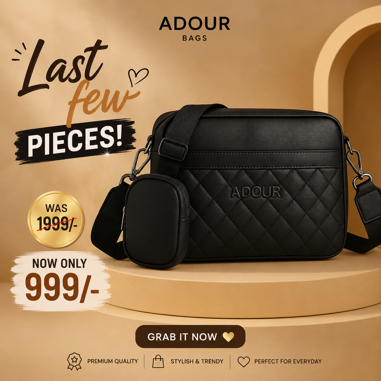 Adour Bags AB7 Black