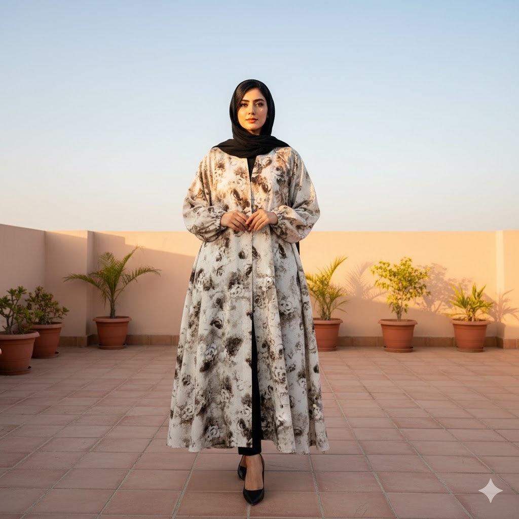 Adour Printed Abaya ART-10