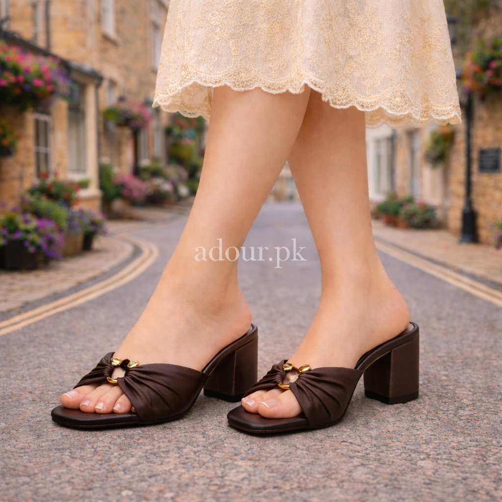 Adour 4 inches Heel AD15 Beige