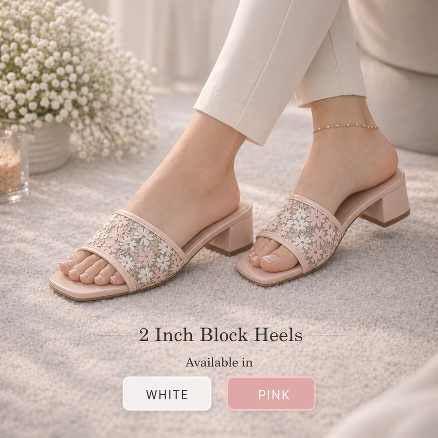 Adour Heel AD21 Pink