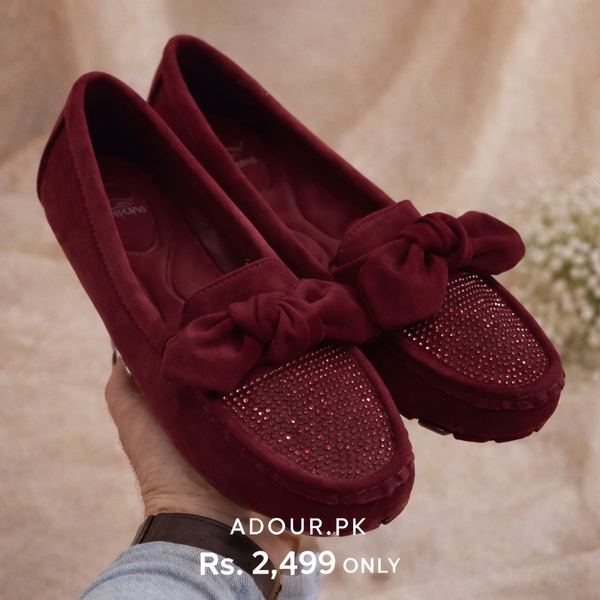 Adour Shoes AD52 Maroon