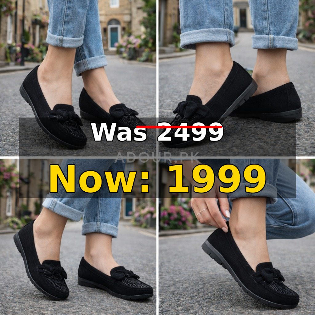 Adour Shoes AD52 Black