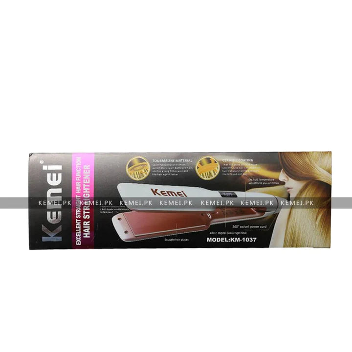 Kemei KM-1037 Professional Digital Hair Straightener