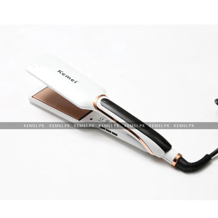 Kemei Km-1703 Tourmaline Digital Hair Straightener