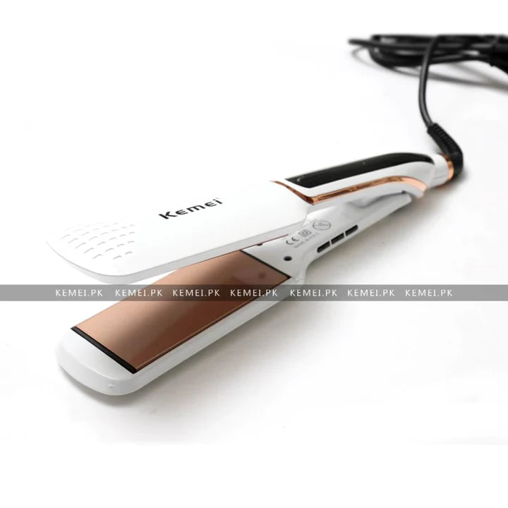 Kemei Km-1703 Tourmaline Digital Hair Straightener