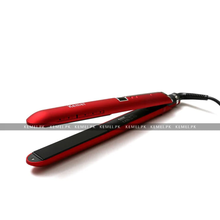 Kemei Km-2205 Ceramic Coating Digital Hair Straightener