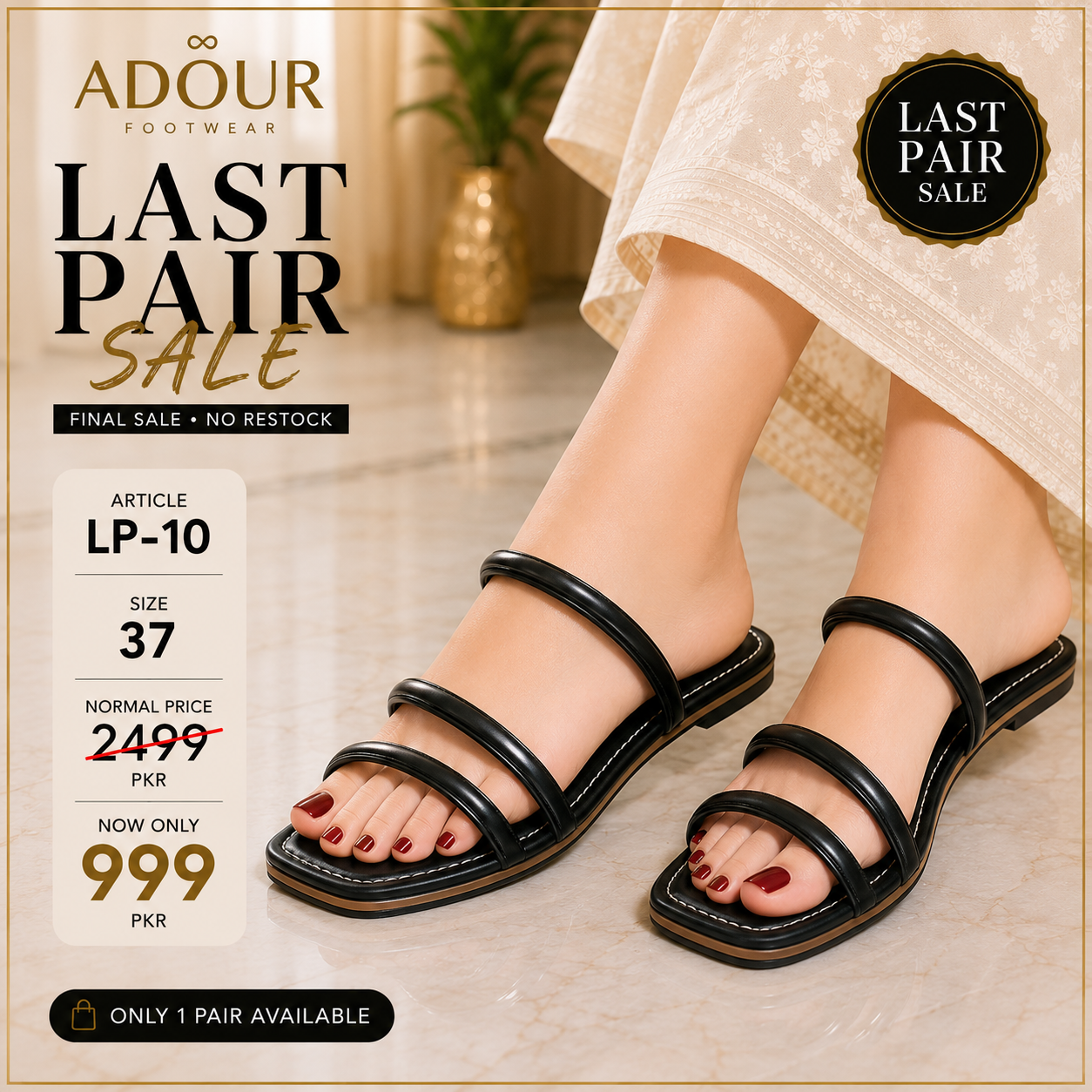 Adour Last Pair Sale LP10