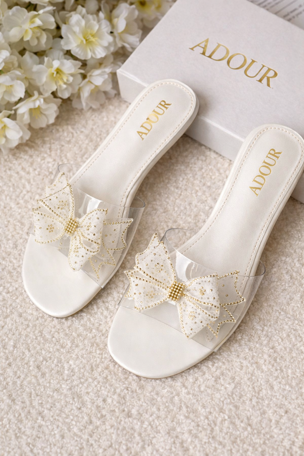 Amour Fancy Slipper S3 White
