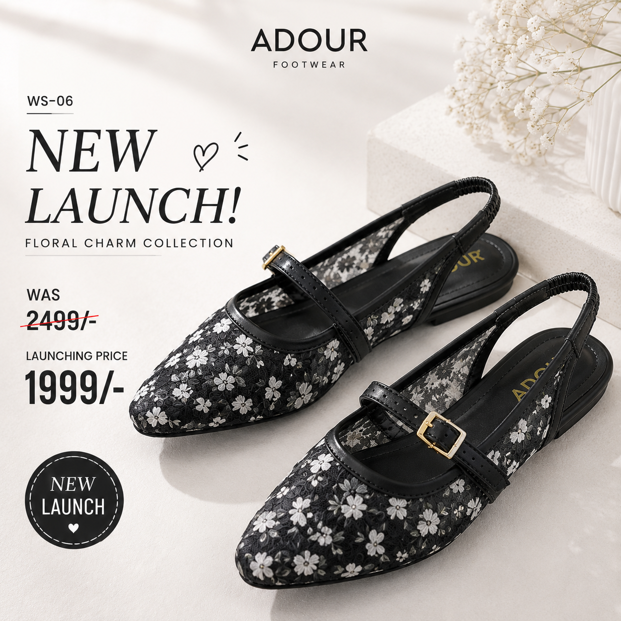 Adour Shoes WS06