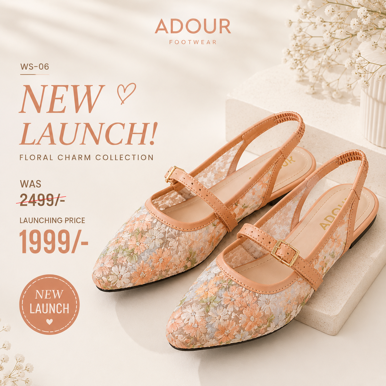 Adour Shoes WS06