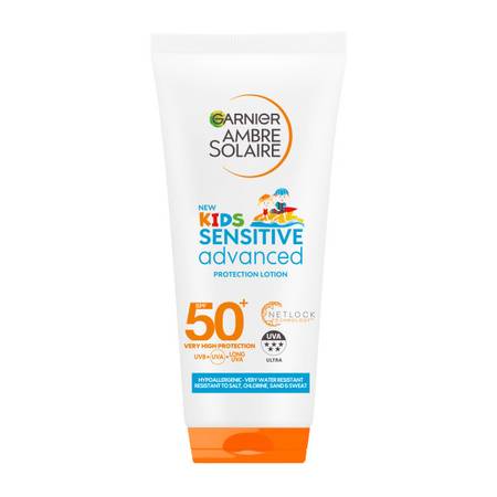 Kids Sensitive Advanced Sun Protection Lotion Tube SPF 50+ 200ML - Ambre Solaire